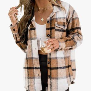 Womens Flannel Shacket